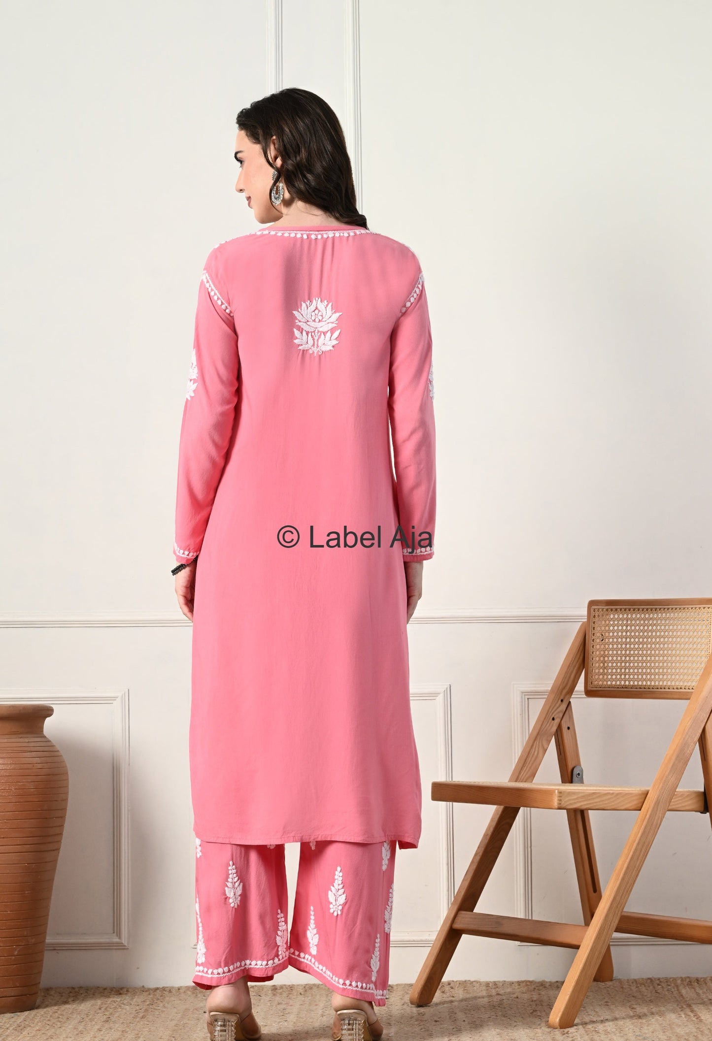 Ruhani Rayon cotton Kurti and Palazzo set