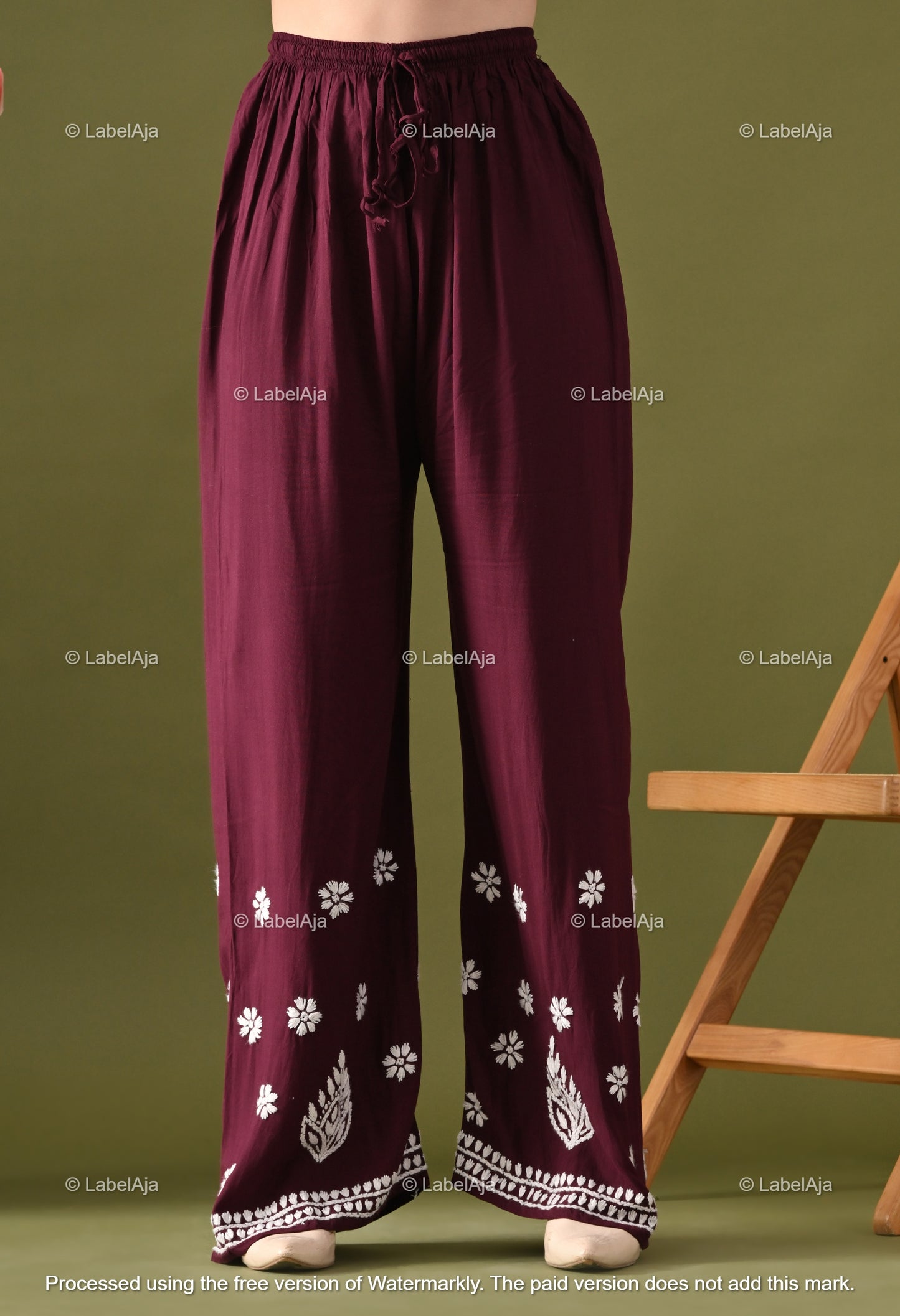 Ruhani Rayon cotton Kurti and Palazzo set