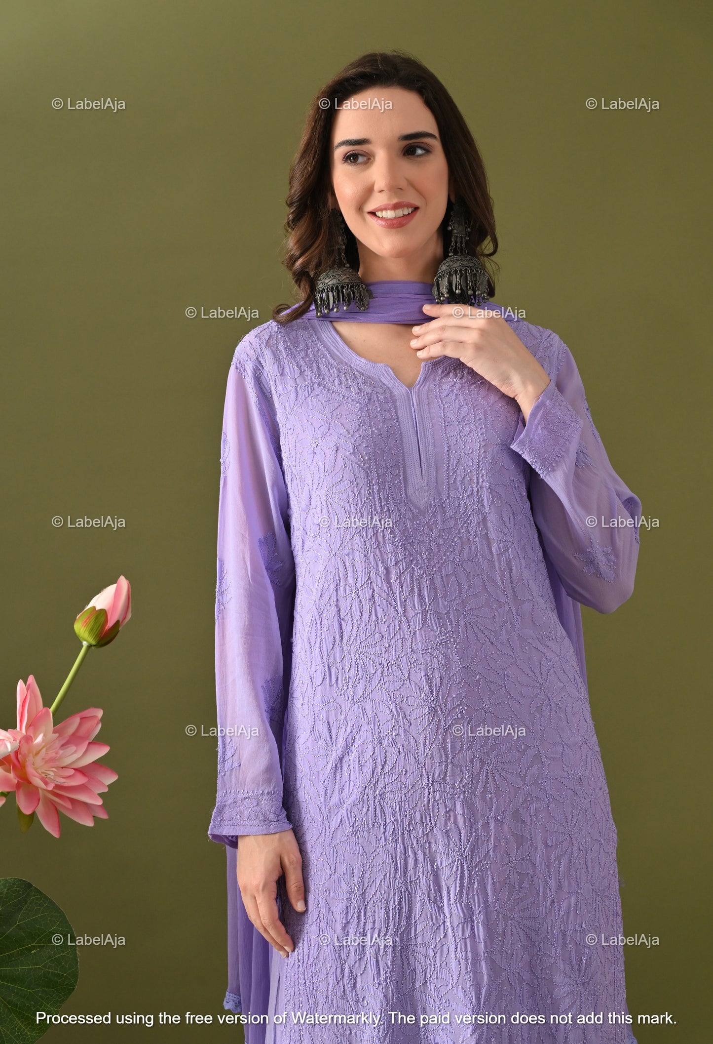 Roohi Viscose kurta Or kurta set