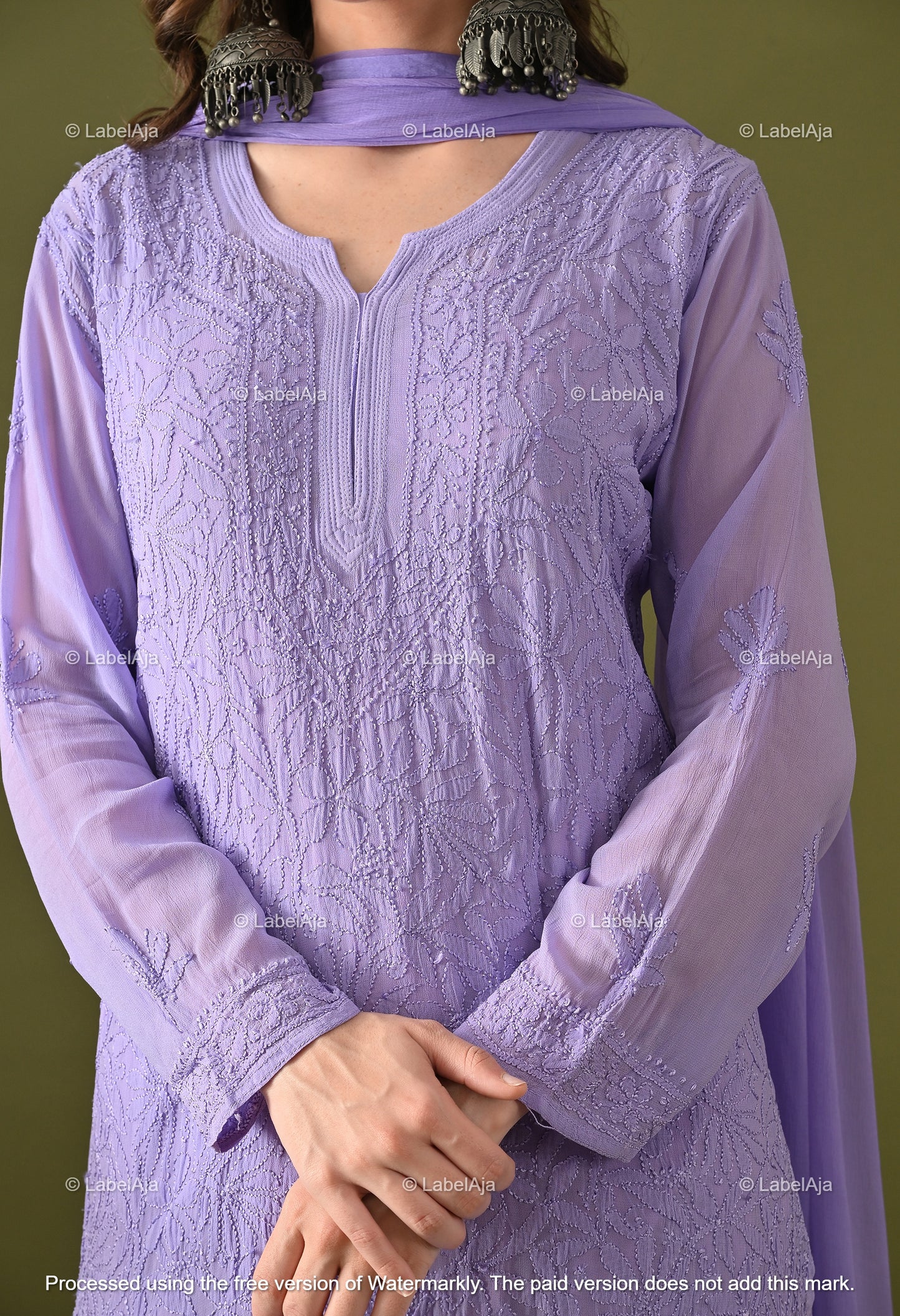 Roohi Viscose kurta Or kurta set