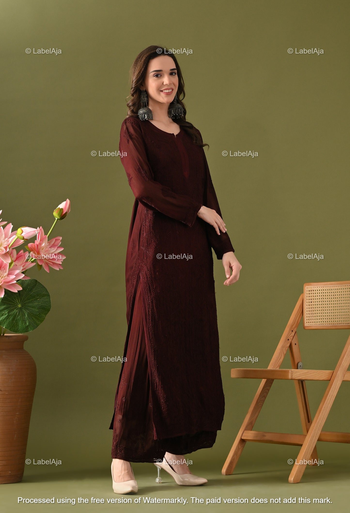 Roohi Viscose kurta Or kurta set
