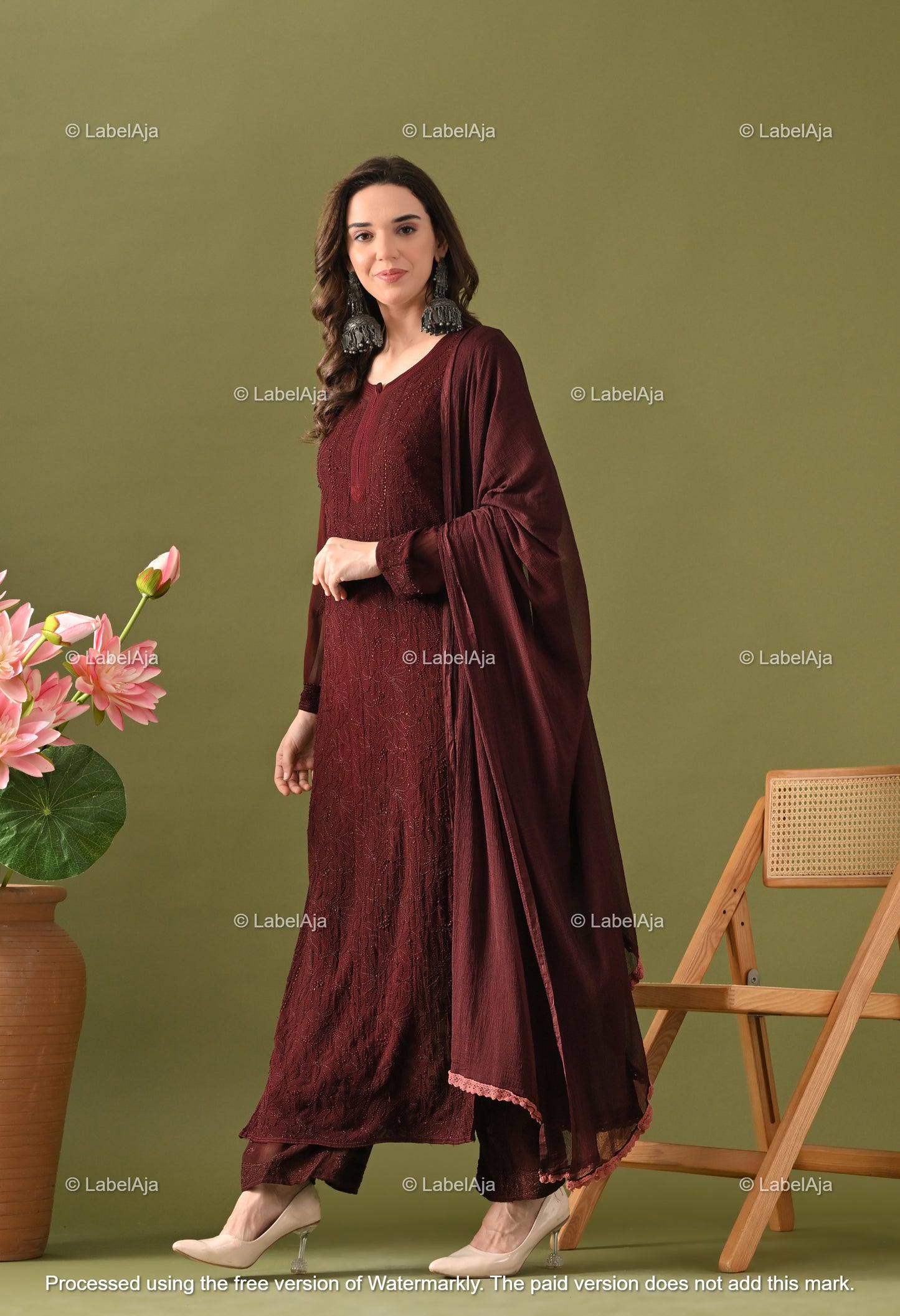 Roohi Viscose kurta Or kurta set