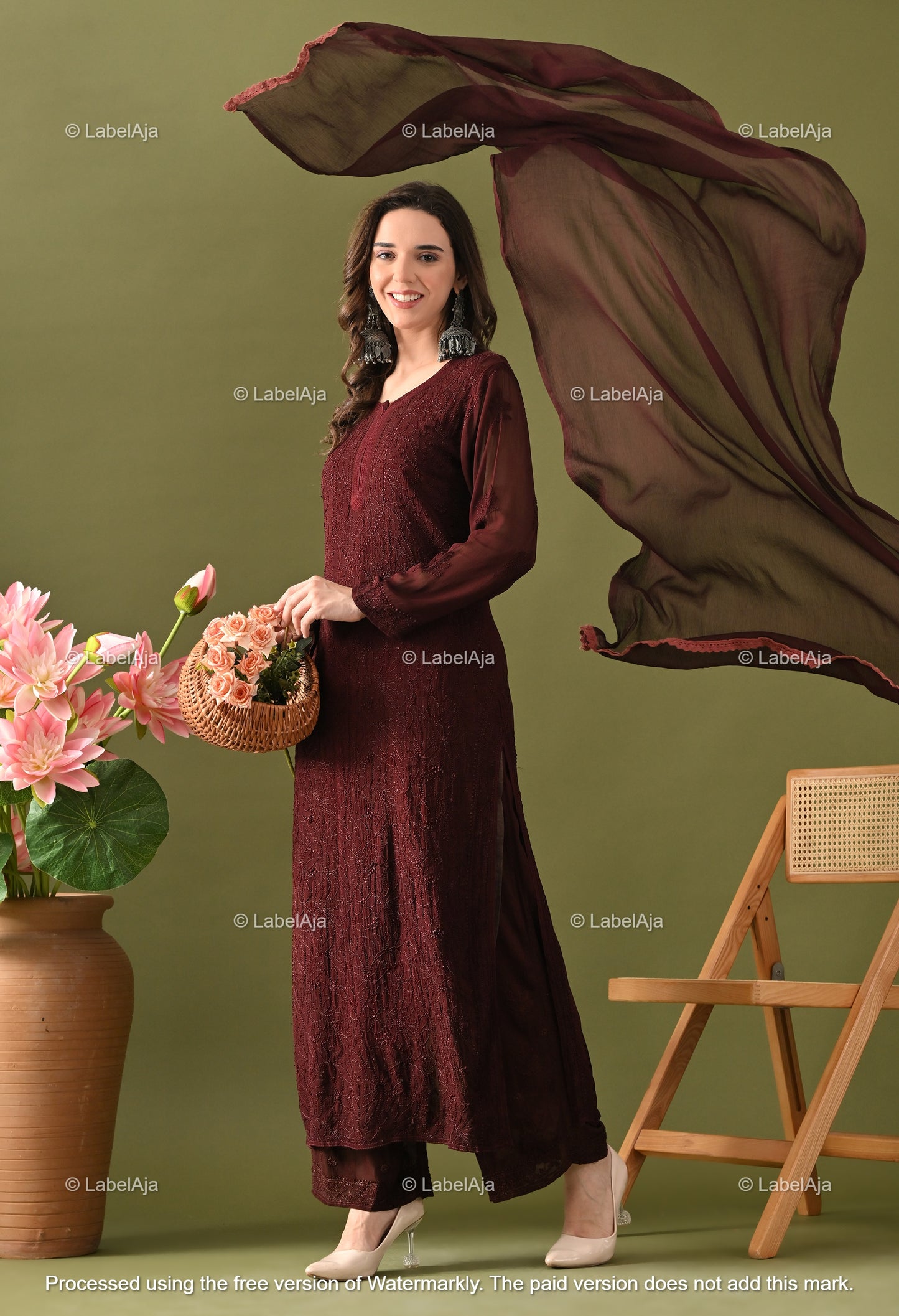 Roohi Viscose kurta Or kurta set