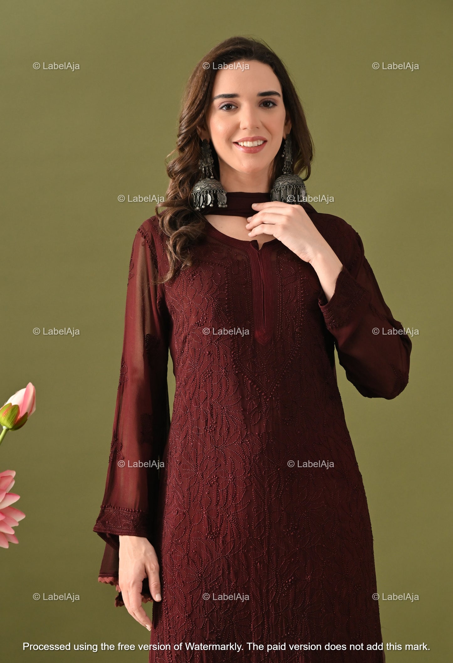 Roohi Viscose kurta Or kurta set