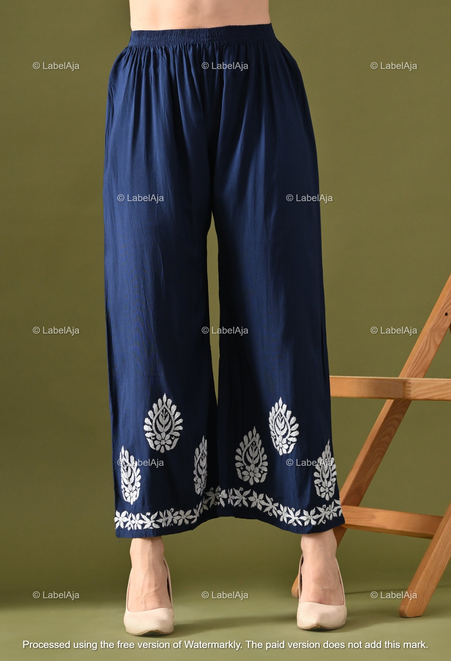 Ruhani Rayon cotton Kurti and Palazzo set