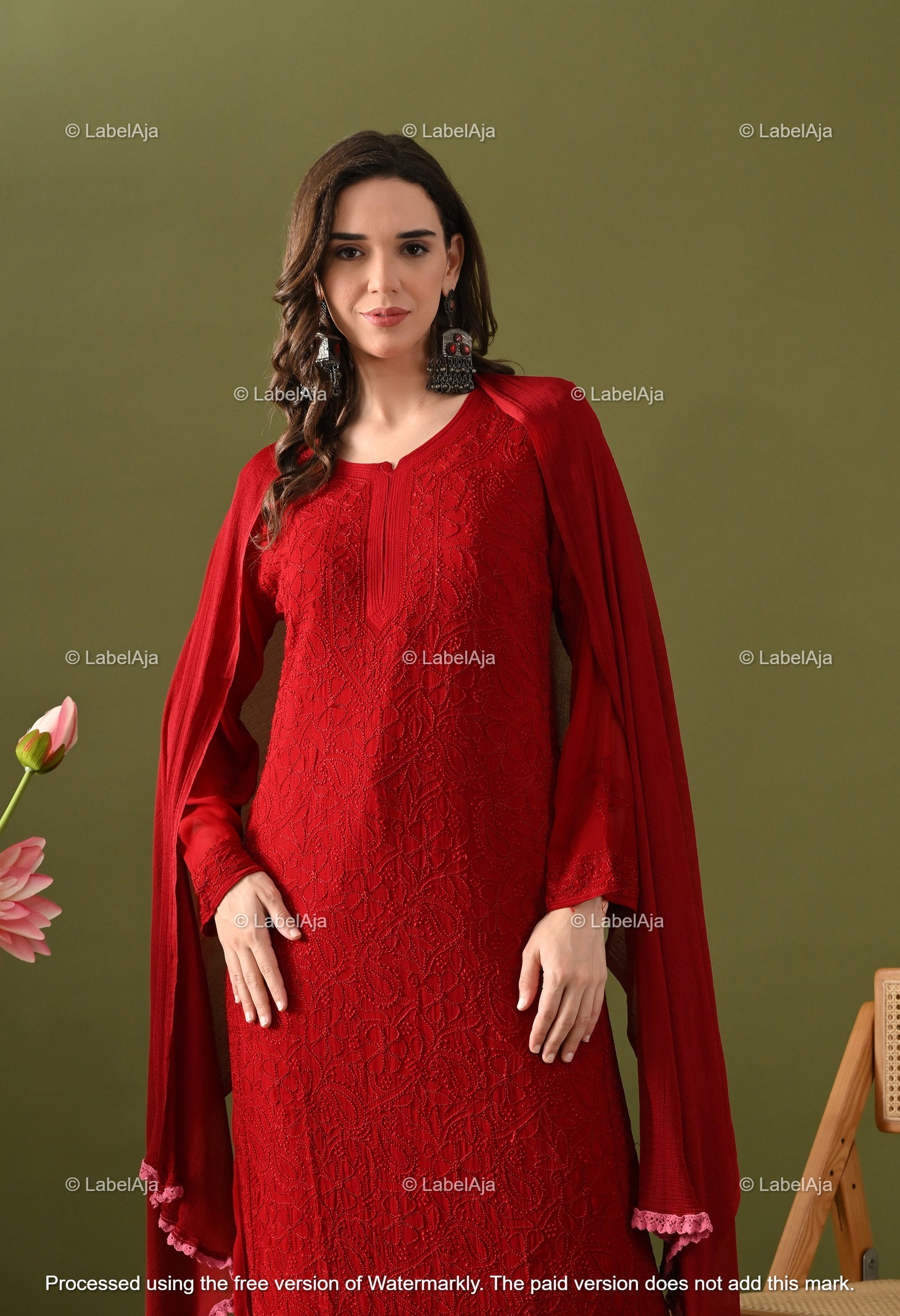 Roohi Viscose kurta Or kurta set