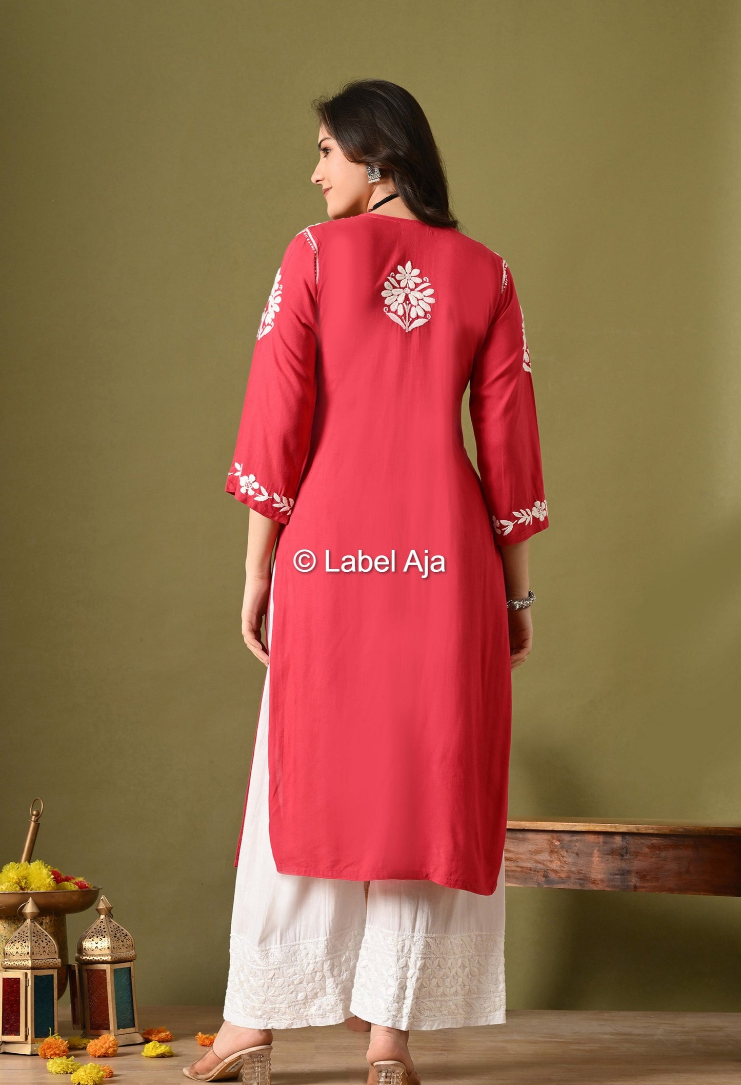 Noor Premium Rayon cotton Long Kurta