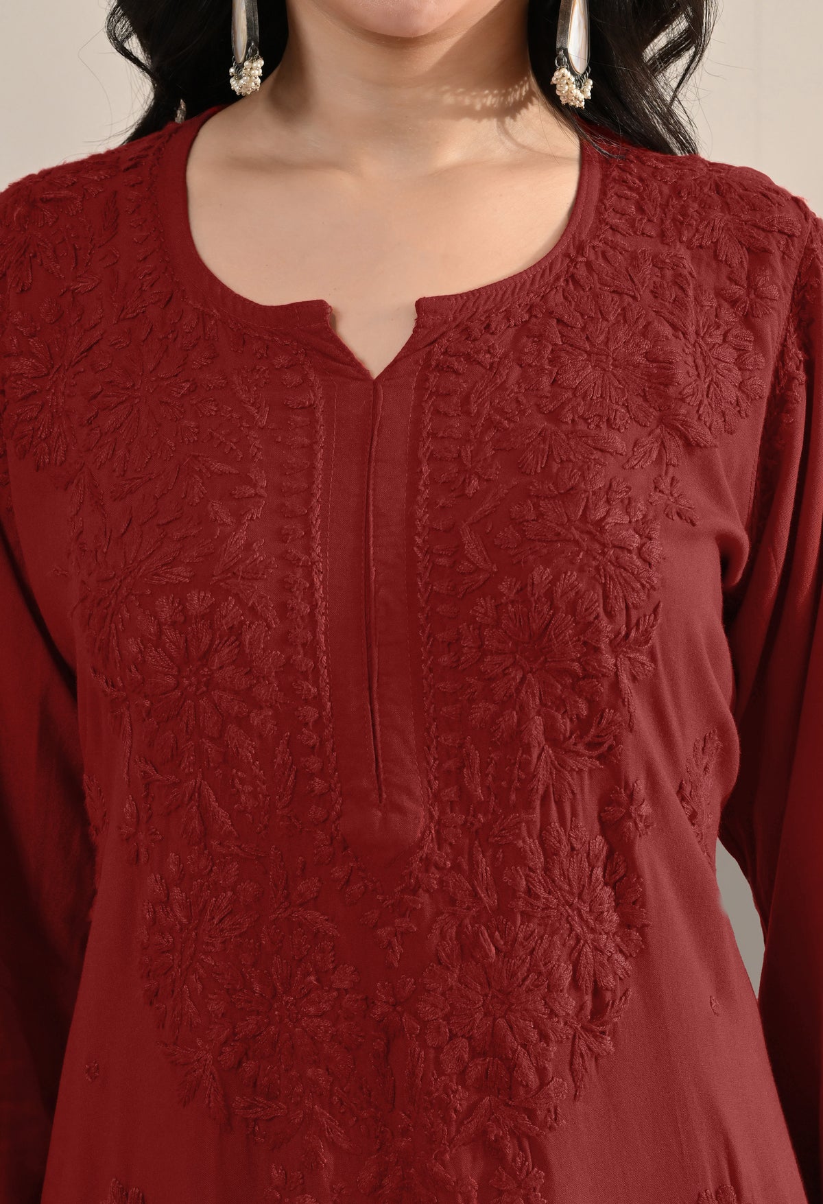 Arya Rayon cotton Long Kurta