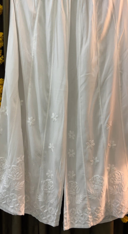 Kalidar Chikankari Pallazo