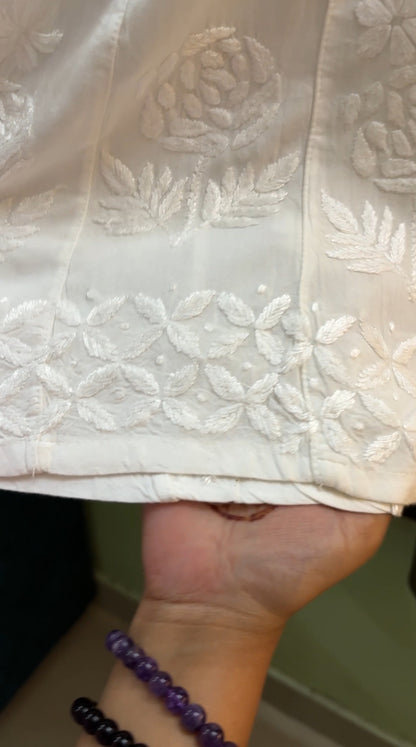 Kalidar Chikankari Pallazo