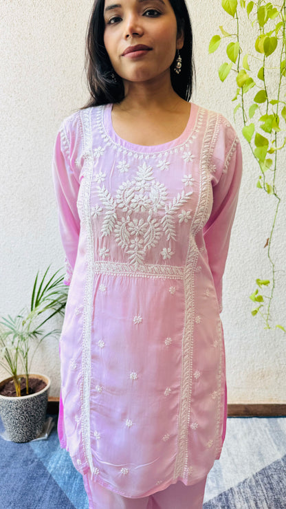 Modal Chikankari Co-ord set