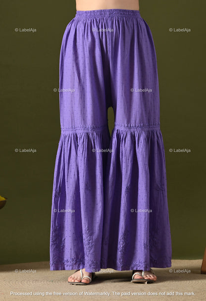 Dia cotton Kurti, Garara and dupatta set