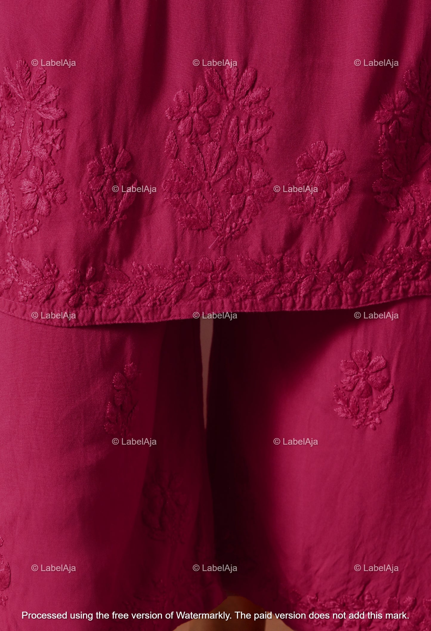 Maya Rayon cotton Kurti, Palazzo and dupatta set