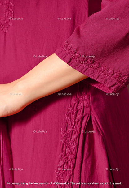 Maya Rayon cotton Kurti, Palazzo and dupatta set