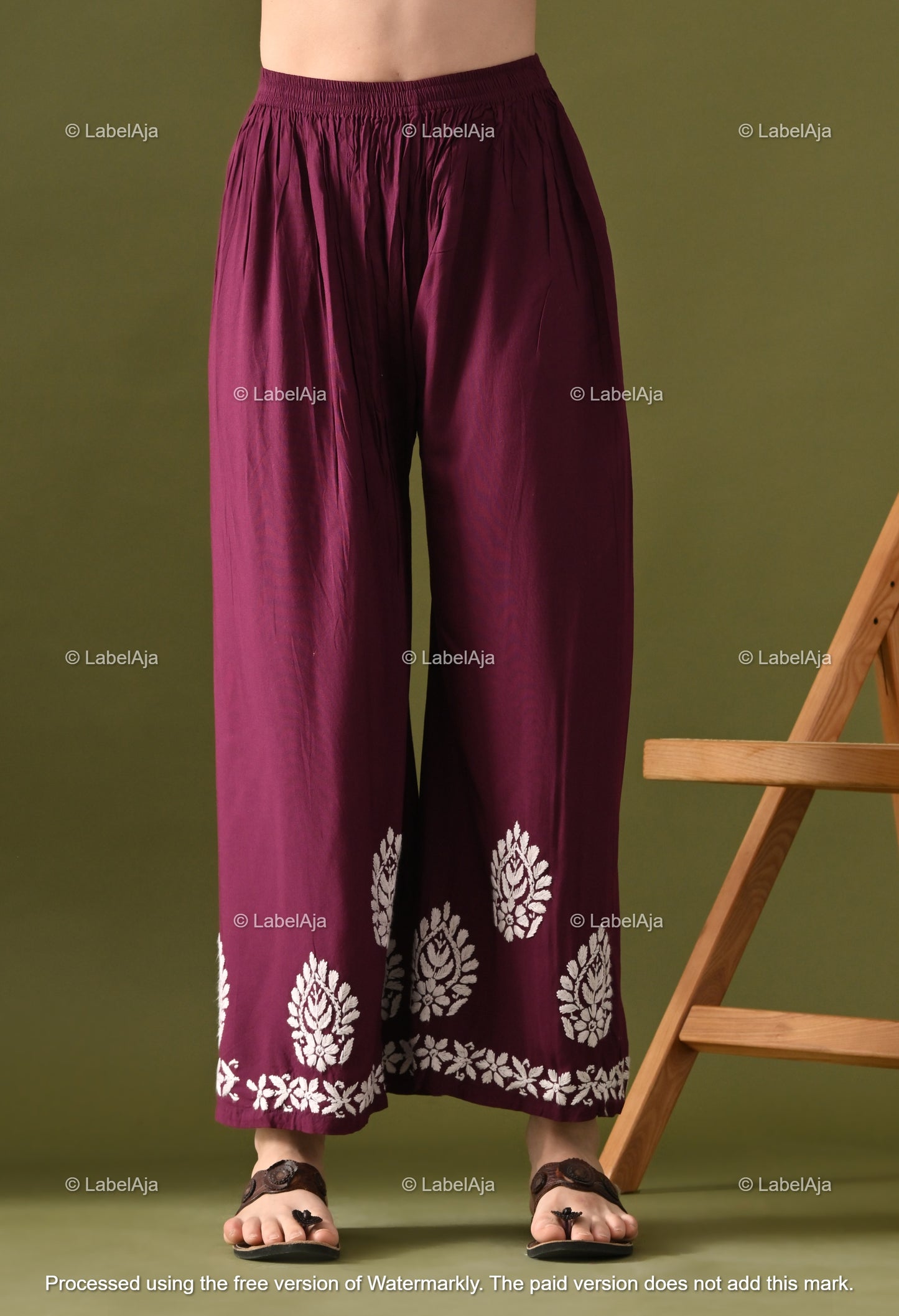 Ruhani Rayon cotton Kurti and Palazzo set