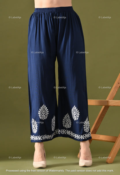 Ruhani Rayon cotton Kurti and Palazzo set