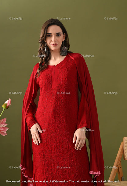 Roohi Viscose kurta Or kurta set