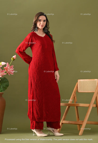 Roohi Viscose kurta Or kurta set