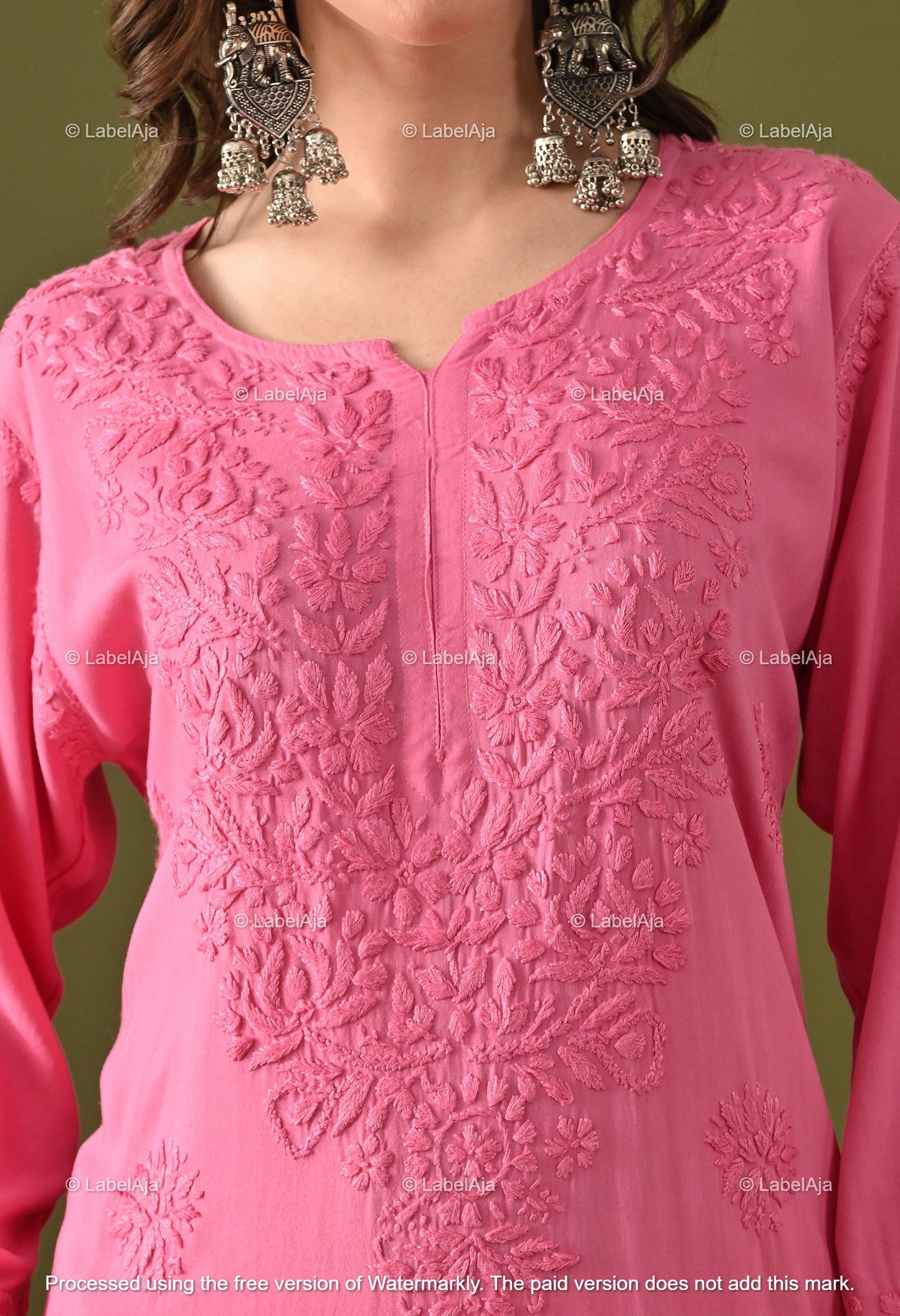 Arya Rayon cotton Long Kurta