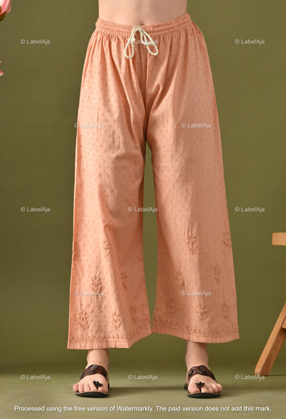 Maya Dobby cotton Kurti, Palazzo and dupatta set