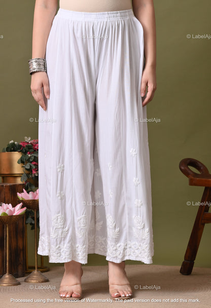 Kalidar Chikankari Pallazo