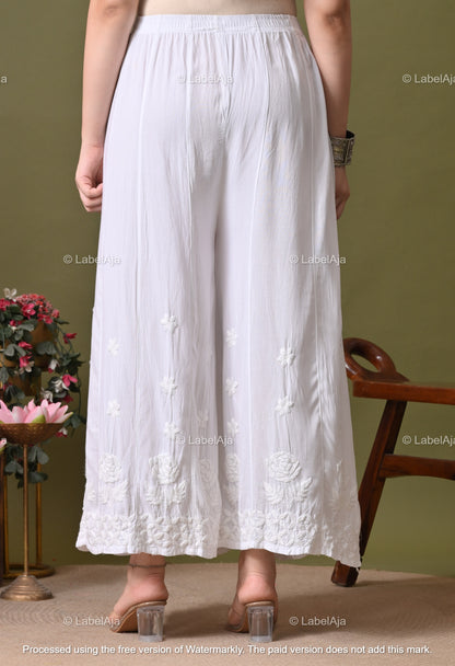 Kalidar Chikankari Pallazo