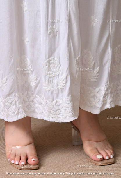 Kalidar Chikankari Pallazo