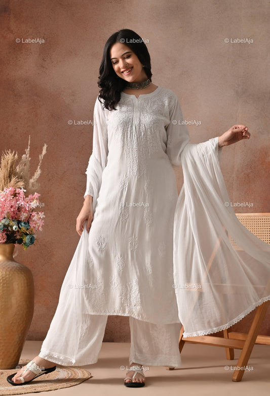 Noa premium muslin chikanakri set