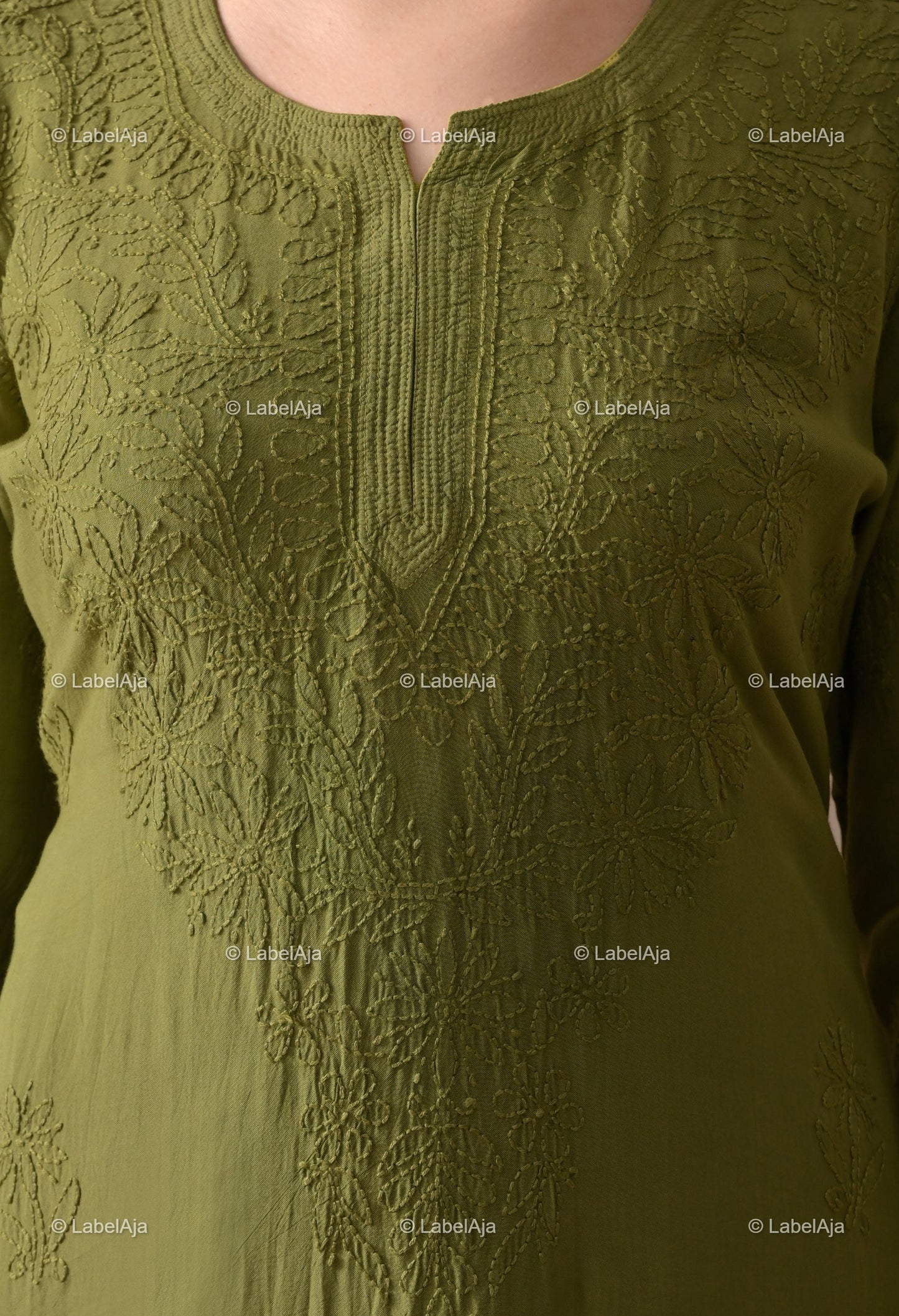 Noa premium muslin chikanakri set