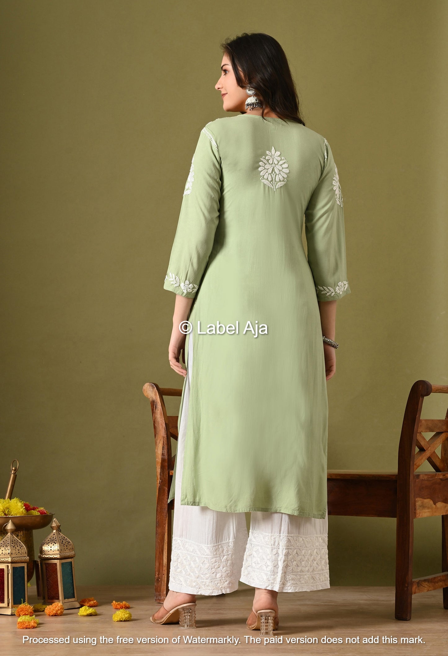 Noor Premium Rayon cotton Long Kurta