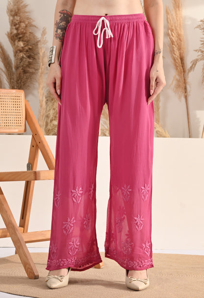 Farah Viscose kurti, palazzo, dupatta and inner set
