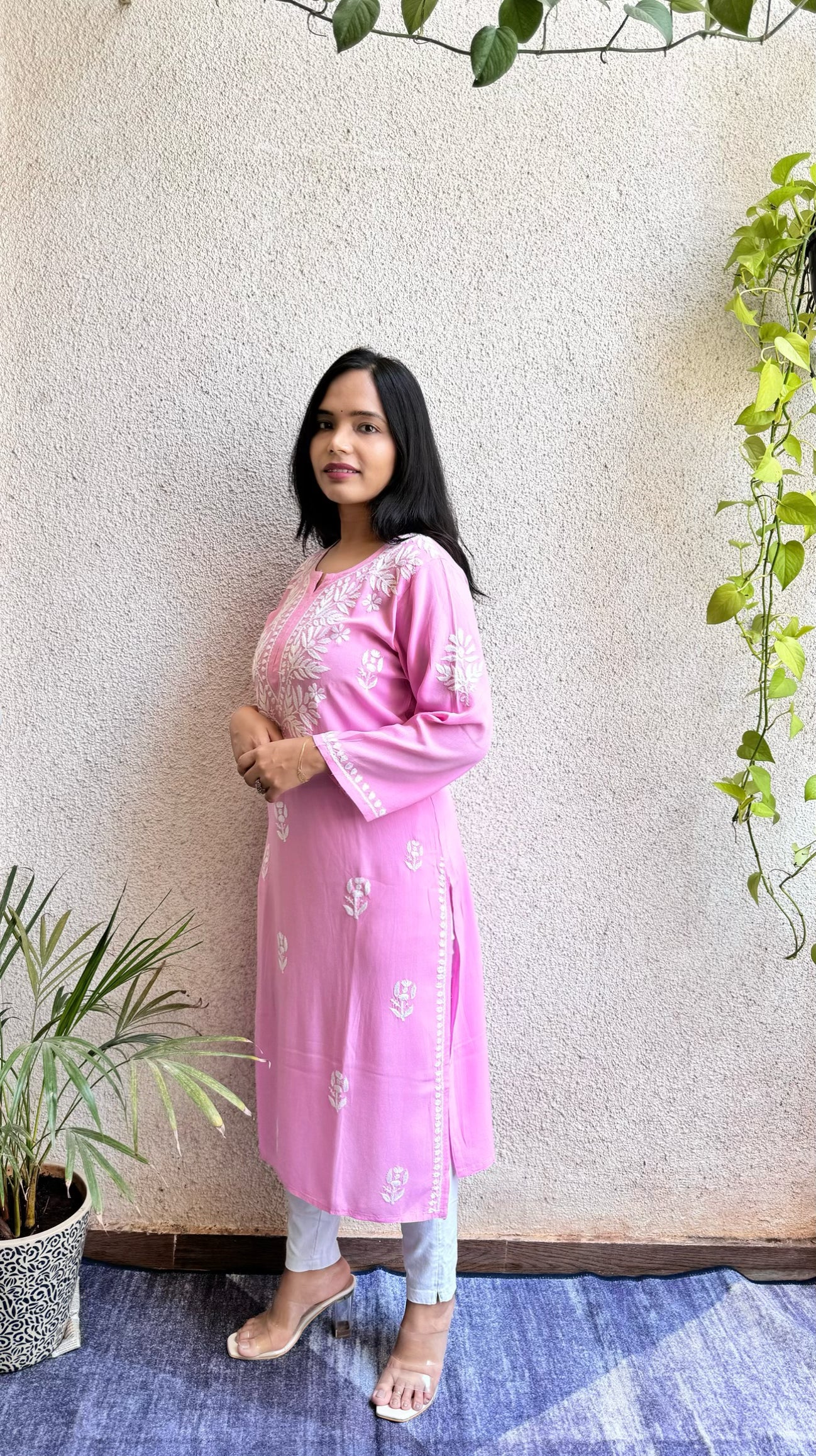 Rayon cotton Long Kurti