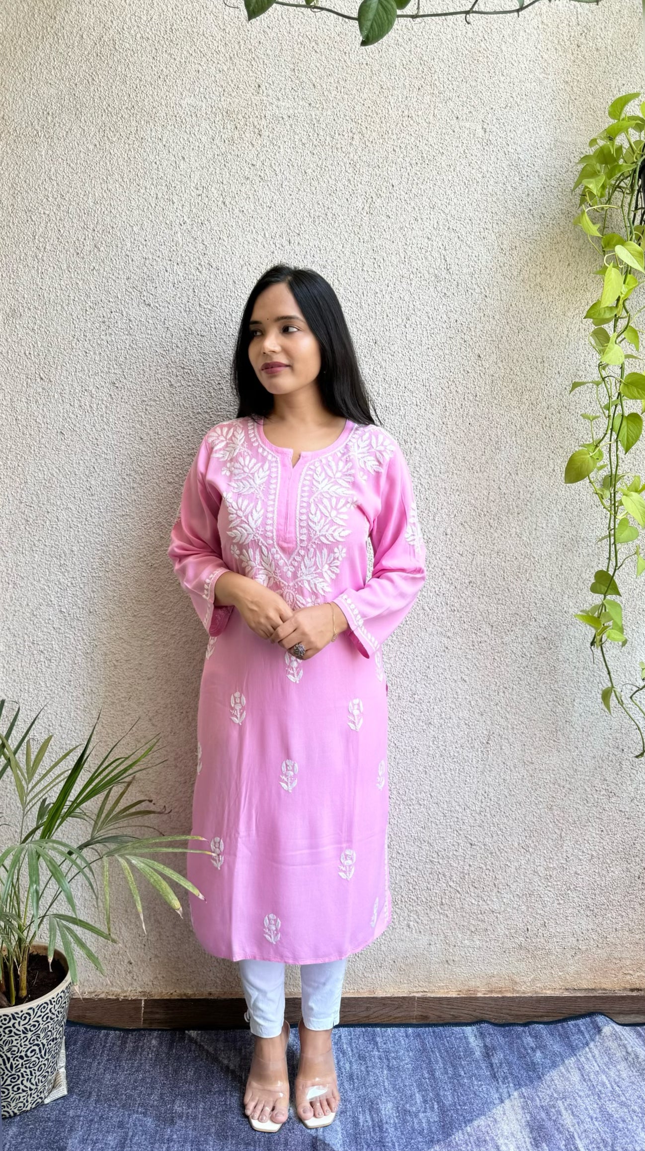 Rayon cotton Long Kurti